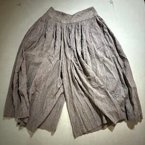 Bosha Johnson‎ Gaucho Culottes Cropped Wide Leg Palazzo Capris 26X17.